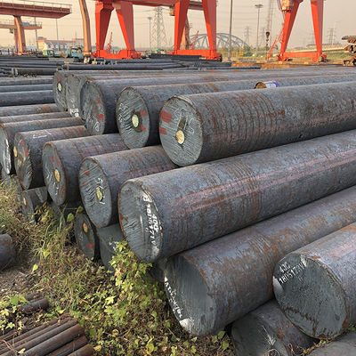 40cr Ck45 16mn गर्म लुढ़का हुआ कार्बन स्टील गोल सलाखों 70000 Psi